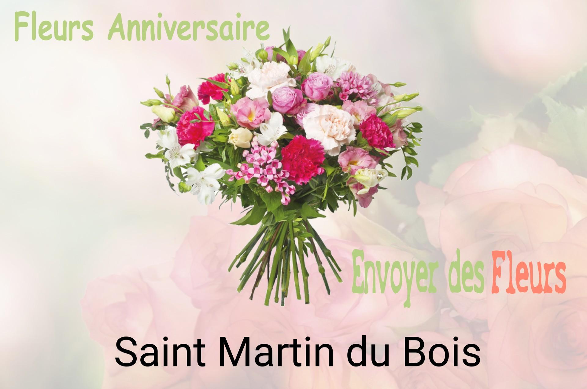 Bouquet de fleurs d’anniversaire livré à Saint-Martin-du-Bois