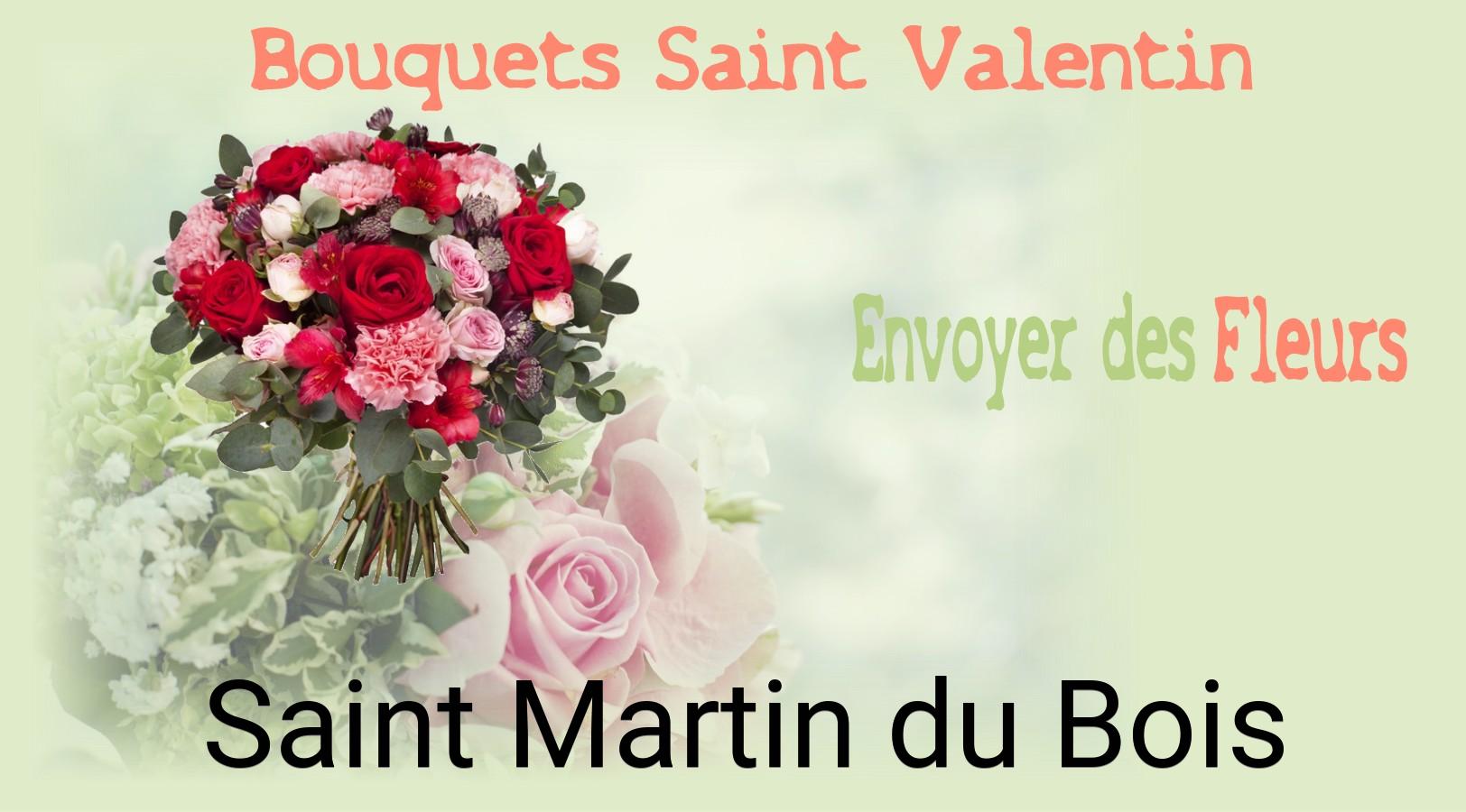 Roses de Saint-Valentin livrées à Saint-Martin-du-Bois